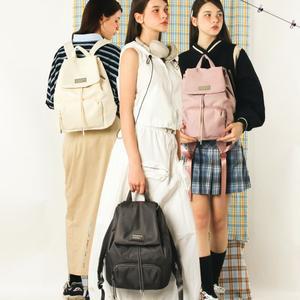 [마스마룰즈]304 Small nylon draw flap backpack_3Colors