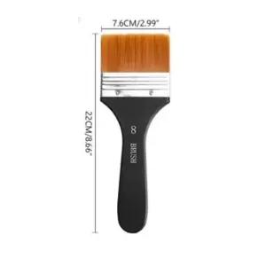 7.6cm 미용 브러쉬 도구 파운데이션 메이크업 브러쉬홀더 붓 고급 미용 세트 파운데이션 블러셔 아이섀도우용 전문가용 부드러운