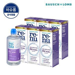 [바슈롬] 리뉴 어드밴스 355ml x 6개 소프트 렌즈 세척액