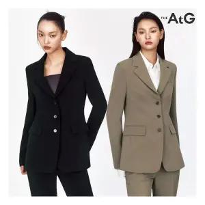 TAG가125,000원 더엣지 3버튼 솔리드 수트 자켓 WYBJ6G01 648810