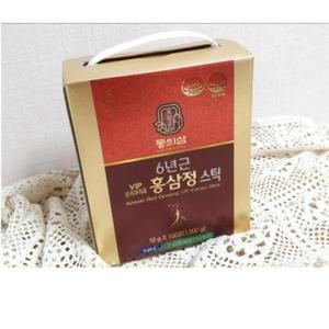 [김포파주인삼농협] 김포파주인삼농협 6년근 VIP 홍삼정스틱 (100포)-쇼핑백포함