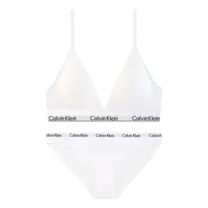[ 언더웨어]CK 여성 브라렛 브라 팬티 세트 QF5650 QD3588 WHITE