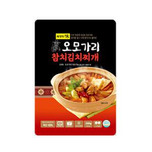 [장보기]오모가리 참치 김치찌개 500g, 1개