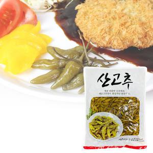 에이치에이유통 코우 산고추 4kg 대용량 반찬 장아찌 고추절임 피클