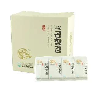 보령수협 로컬푸드 바다듬 곱창 무조미 도시락김 32봉 /곱창김/식탁김