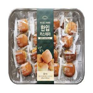 부드럽고촉촉한한입카스테라(20gx32개)640g