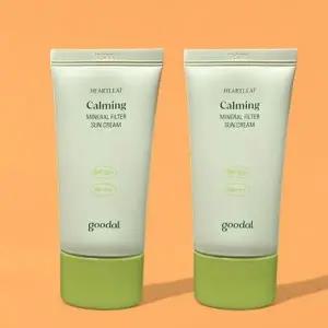 구달 맑은 어성초 진정 무기자차 선크림 50ml+50ml x3SET (AD)