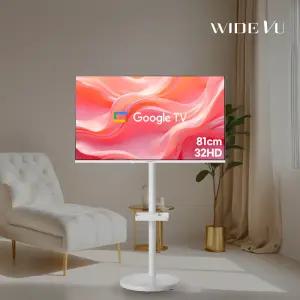 와이드무빙뷰 화이트에디션 클래식 삼탠바이미 셋트 32인치 HD 스마트 이동식 TV 중소바이미