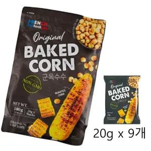 베이키드콘 baked corn 군옥수수 대용량180g
