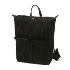 [닥스](센텀시티점)DCBA5F011BK [25FW][D-PLEATS] 블랙 플리츠 경량 원단 백팩