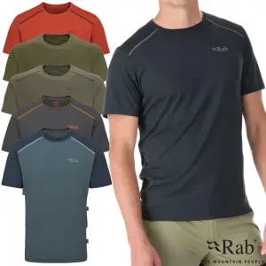 랩 Rab 25SS 포스 남자 기능성 러닝 레저 등산 반팔 티셔츠 아웃도어 자외선차단