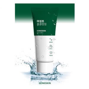 공스킨 어성초 클린징 저작극 폼클렌징 깔끔세안 각질개선 클렌징 100ml 5개
