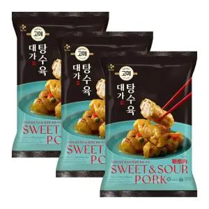 lTVl고메 대가탕수육 390G X 3개