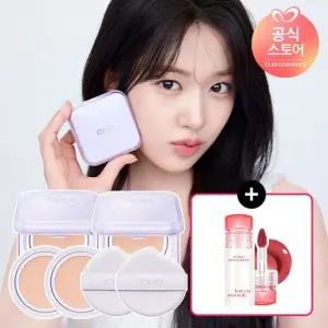 [2SET]클리오 킬커버 메쉬 블러 쿠션 기획(본품2+리필2)+(증정)미니립,퍼프2매