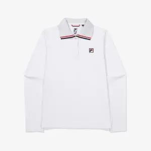 [휠라](광주신세계)[FILA] 피케 스판 긴팔 카라티 (FS2TLF3351F_OWH)