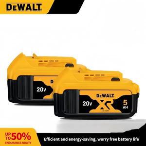 2025년형 디월트 정품 배터리 20V 5Ah 교체 가능 DCD887 DCD805 DCF860 DCD796 DCG406 DCF880 DCF512 DCD80
