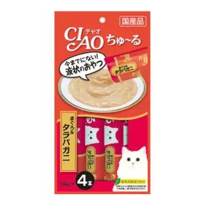 챠오츄르 4p 참치+게맛살 (sc-108) 고양이 츄르