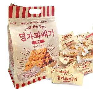 추억의 인기 간식 3종 골라담기/귀리깨강정 명가꽈배기 야채크래커/사무실 탕비실 주전부 건강간식
