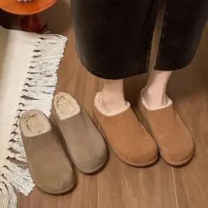 버켄퍼슬리퍼 기본 겨울슬리퍼 스웨이드 실외용 모던 (WFJDD3F)