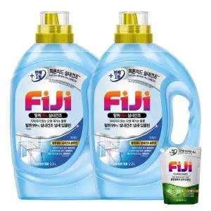 피지 탈취99% 실내건조 액체세제 프레쉬2.2L 2개+1L DC