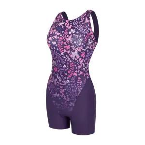 수영강습 여성2부반신 U백 빅사이즈수영복 A5BL1LD38PPL Arena swimwear