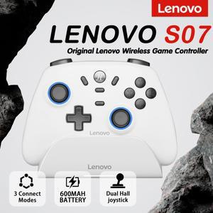 SwitchPCSteamAndroid TVIOS PC 조이스틱 6축 이중 진동 무선 컨트롤러용 Lenovo S07 게임 패드