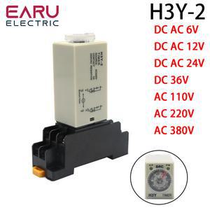DS RB DELAY ET TI 12V DPDT KNOB 24V NG WITH BASE ON SO TIMER TIME LAY 220V H3Y ROTARY AC110V POWER 380V 60