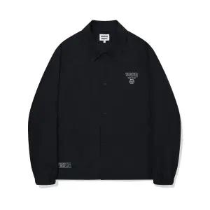 와키윌리 WACKY WILLY 타이포 코치 자켓 블랙 MG2403JK15BK 2450830