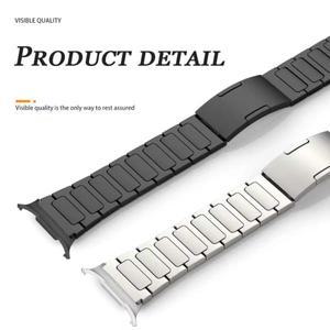 삼성 갤럭시 워치 8 44mm 40mm/8 클래식 46mm 메탈 브레이슬릿 코레아용 티타늄 스트랩, 갤럭시 워치 8 울