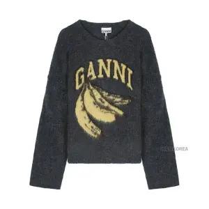 [가니](김해점) FW25 여성 바나나 그래픽 니트 K2516 252