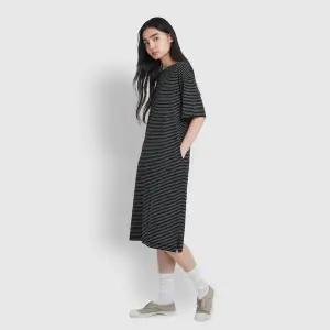 [JAJU](강남점)25F/W 여 소프트 5부 라운지 원피스 J205303002