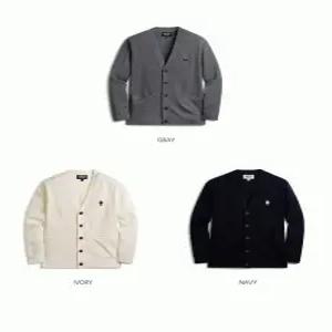 공용 스티브 V넥 가디건  Steve Vneck Cardigan_WHCKE2331USG