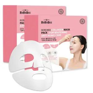 미라클하우스 로로스키니 고농축 콜라겐 마스크팩 2통 10매 - 미백 안티에이징 629896