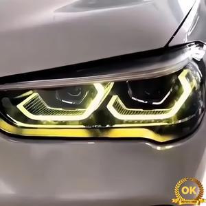 BMW X1 F48 LCI 2019-2022 차량용 DRL LED 보드 헤드라이트 주간 주행등 소스 63119477835