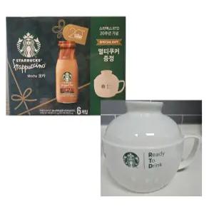 (한정판) 스타벅스 멀티쿠커 프라푸치노 모카 281ml x 6입 추석 명절 선물