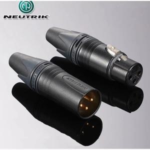 NEUTRIK 커넥터용 50개/몫 30PCS NC3MXX & Male et femelle Un ensemble 3 Broches XLR Connecteur avec