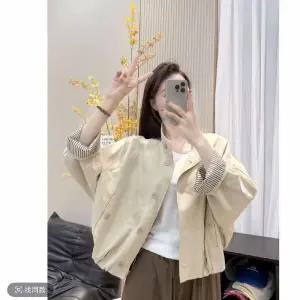 솔저스여성 가을 아우터 캐주얼 스트라이프 재킷 상의 코트 OPH3