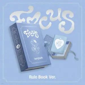 [CD] Hearts2Hearts (하츠투하츠) - 미니앨범 1집 : FOCUS [Rule Book Ver.] /포토북 + 엽서 18종 + 핀뱃지 + 스티커A 1종 랜덤 + 스티커B 1종 랜덤 + 접지 가사 포스터 + 포토카드 1종 랜덤 + 유닛 포토 ...
