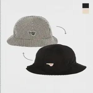 [원더플레이스][골라(GOLA)] 리버서블 하운드투스 체크 솔리드 버킷햇 HAT