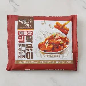 떡볶는이장 밀떡볶이 매운맛 160g