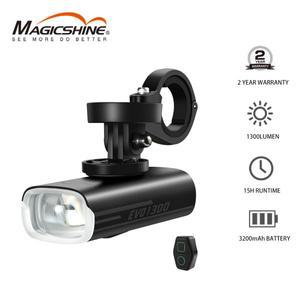 Magicshine EVO 1300 자전거 라이트, 거꾸로 장착, 루멘 리모컨, C 타입, 프론트 바이크