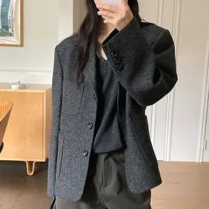 [메이비베이비] Downtown Jacket (차콜)