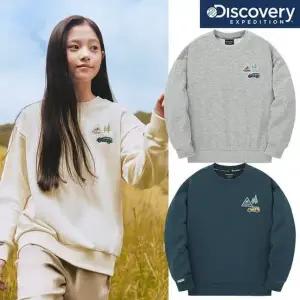 [디스커버리키즈](본점)[정상가 59,000원] 24FW 키즈 아웃도어 와펜 포인트 기모 맨투맨(DKTM72046) 3종...