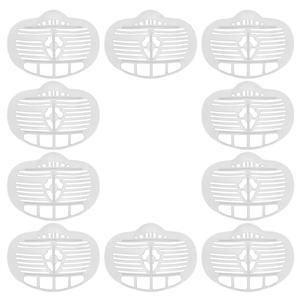 3D 재사용 수있는 브래킷 마스크 립 지원 경량 개 내부 먼지차단 보호용 랙 10 가능한 흰색 프레임 스틱