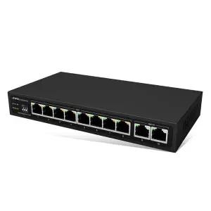 ipTIME POE8002Q 8포트 10/100/1000M PoE 지원 스위칭허브