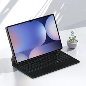 삼성 갤럭시 탭 S10 울트라 & S9 14.6 인치 태블릿 매직 케이스 키보드 패드 마그네틱 백라이트 용 HUWEI