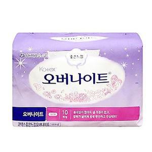 올앳리빙 좋은느낌 생리대 오버나이트 일반형 10개입 수면용 좋은느낌생리대 오버나이트생리대 생리대대형