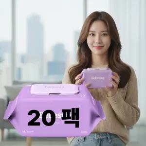 베베숲 프라임 아기물티슈 20 팩