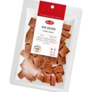 고품질 큐브 치킨 육포 300g 강아지 훈련용 간식 건강 스낵 (WFK7COU)