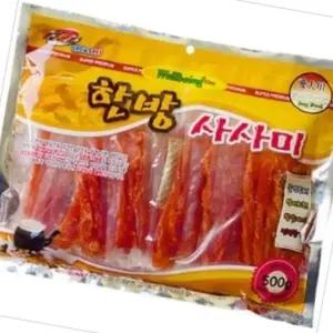 고품질 반려견 건강 간식 한방사사미 500g 외출용 여행용 소프트 (WFK7CUJ)